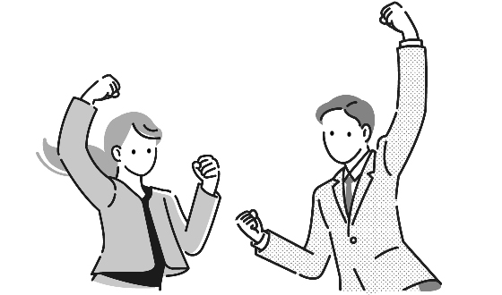 コーポレートスローガンのイラスト